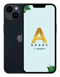 upcycle it Apple iPhone 14 [Refurbished] Grade A 15,5 cm [6.1"] Dual-SIM iOS 17 5G 128 GB Schwarz Generalüberholt 