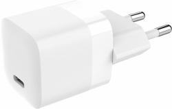 Vision USB-C Charger with EU Plug Netzteil & Spannungsumwandler Universal 30 W Weiß 