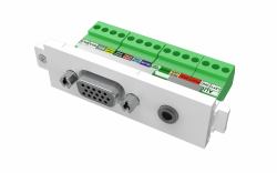 Vision TC3 VGAF3.5MM Steckdose VGA + 3.5 mm Weiß 