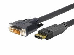 Vivolink PRODPDVI7.5 Videokabel-Adapter 7,5 m DisplayPort DVI-D Schwarz 