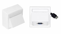 Vivolink WI221185 Steckdose USB Weiß 
